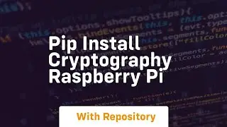 pip install cryptography raspberry pi