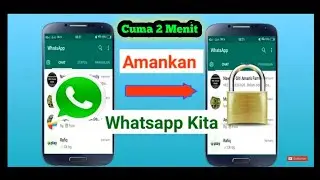Cara Mengunci Aplikasi WhatsApp Tanpa Aplikasi Tambahan 😍