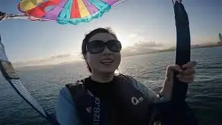 Mutane na, yayin da nake yawo a birnin Sanya da ke kudancin kasar Sin