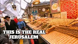 BIGGEST MARKET in JERUSALEM | Machane Yehuda Market | #travel #asmr