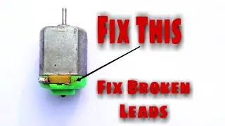 Fix The Broken Leg Of Your Minimotor/How To Fix The Broken Leg Of Minimotor
