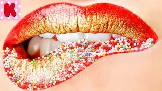 DIY EDIBLE FLOWER JELLY LIPSTICK