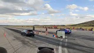 BG Drag Racing - Mercedes A45 AMG vs BMW M5 Competition