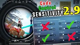2.9 Update Best Scope Sensitivity Settings For PUBG MOBILE / BGMI IN 2023🔥 | New Update 2.9 Settings