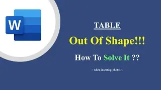 How to insert pictures perfectly in the table? [without resizing]