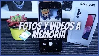 Samsung Galaxy A13 Como Guardar Fotos y Videos en la memoria SD