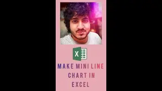 make mini line chart in excel 