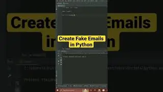 Generate Fake Emails using Python