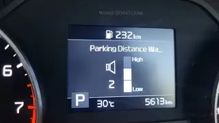 Adjusting Parking Distance Warning Volume in Kia Sportage
