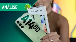 GALAXY A14: BOM CELULAR BARATO com 5G e CÂMERAS que SURPREENDEM | Análise / Review