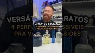 4 PERFUMES MASCULINOS VERSÁTEIS e BARATOS 🔥