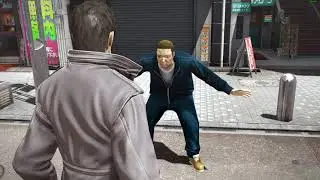 Yakuza 5: Hey you, what's up man? Give me money prease.