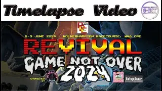 Time Lapse Video, Main Hall..Revival Retro Event - Game Not Over 2024.