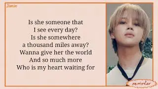 Jimin (지민) - Who (easy lyrics)