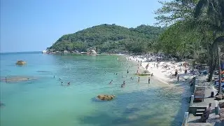 🔴 Crystal Bay Beach Resort | Lamai | Koh Samui | Thailand | Live Beach Webcam | 2160p 4K