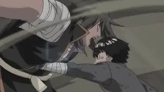 ROCK LEE EATS CURRY OF LIFE AND FIGHTS WITH RAIGA KUROSUKI