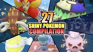 27 SHINY POKEMON REACTION COMPILATION! | Sandwiches & Masuda Method | Pokémon Scarlet & Violet
