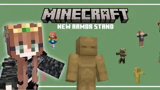 CUSTOM ARMOR STANDS in Minecraft BE/PE