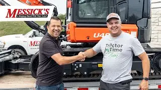 Kubota's U48-5 heading to Tractor Time with Tim