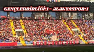 GENÇLERBİRLİĞİ:1-ALANYASPOR:1 LİDERİN İLK PUAN KAYIPLARI...