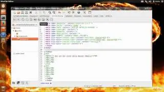 Homepage Editor Tool Bluefish