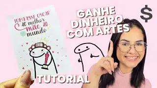 TUTORIAL ARTE FLORK MEME DO MOMENTO passo a passo illustrator