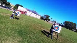 shooting at the RoseHill - Association de Tir a l'Arc