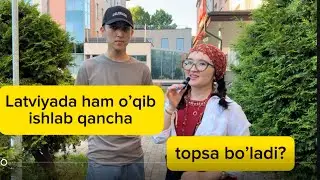 Latviyada ham o’qib, ham ishlab qancha topsa bo’ladi? Samarqandlik Bekzod