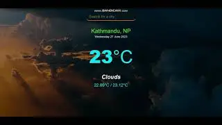 Weather Forecasting With the help of HTML, CSS and JavaScript. #video #viralvideo #youtube #viral