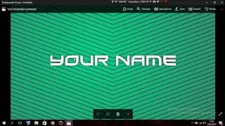 Youtube arka plan fotosu yapma (programsız)
