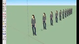 Tutorial Sketchup - Básico 3 - Multiplicando objetos