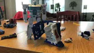Transformers stop motion ultra magnus test footage