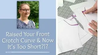 Adjusting the Vertical Position of the Front Crotch - Without Shortening It's Length
