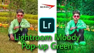 Lightroom Moody Pop-up Green Photo Editing By SC CREATIVE (Preset Link Description Mai...👇👇👇)
