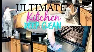 ULTIMATE KITCHEN DEEP CLEAN // EXTREME CLEANING MOTIVATION // PURPOSEFUL JOY