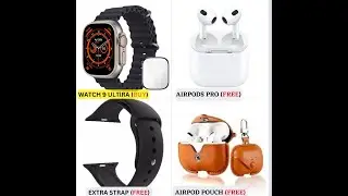 WATCH 9 ULTRA REVIEW - How to connect i9 ultra smartwatch to phone