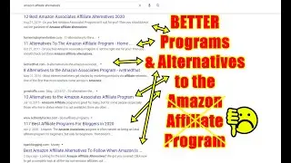 Amazon Affiliate Program | Better Programs and Alternatives