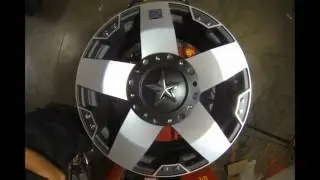 KMC XD Rockstar 775 Black Silver