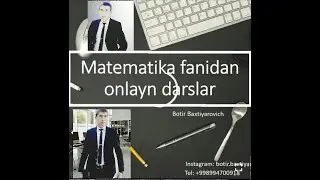 Matematika 1.1.24 Parametrli kvadrat tenglamalar
