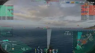 F Schultz, saying hello to Cruisers and BB's - World Of Warships