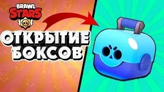 Открытие боксов в Brawl Stars