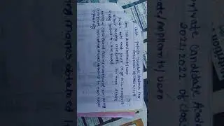 CBSE private candidate academy year 2021,2022 regarding the passing certificate of class 10th , 12th
