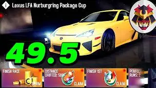 ASPHALT 8: Lexus LFA Package Cup Sector 8 (TOP 10)