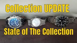 State of The Collection: Update on my watch collection Sep 2018 EDC Gunner