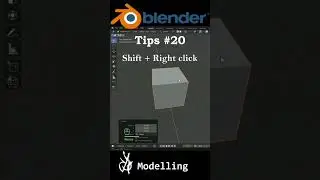 🎯 **Master 3D Modeling in Blender with Expert Shortcuts & Tricks!** #20 #blendertips #Blendertricks