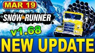 SnowRunner UPDATE 1.68 Patch  is HERE! Mercedes-Benz Trucks & Huge Changes Explained