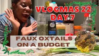 NO OXTAILS- JAMAICAN OXTAIL (BEEF SHORT RIBS) DIFFERENT FOR THE HOLIDAYS | Vlogmas 2022 Day 7