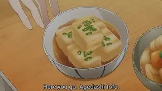 Agedashi tofu