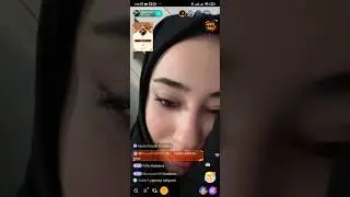 Turkish Woman in Headscarf Live Stream on Bigo Live