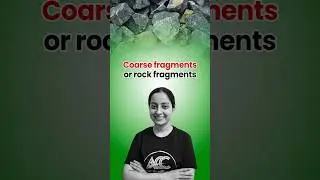 || Coarse fragments or Rock fragments ||
